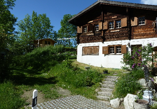 Zugang Chalet zem Chroma