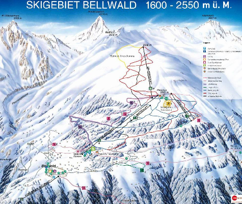 Skigebiet Bellwald