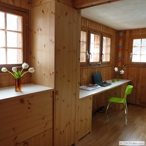 Schlafzimmer mit Einbauschrnken