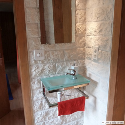 Lavabo im EG